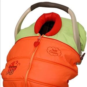 Petite coulou mid season car seat cover .